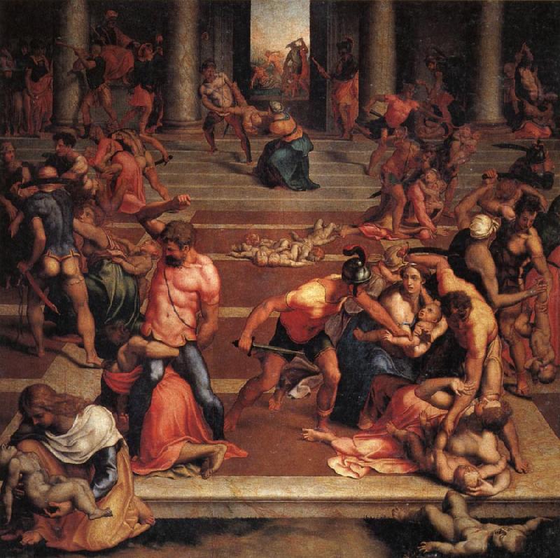 Daniele Da Volterra Massacre of the Innocents Sweden oil painting art